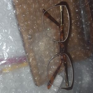 Versace half rim rx frames//price is firm!!